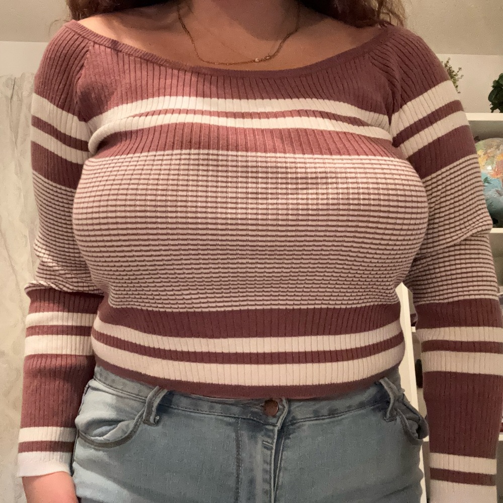 striped sweater